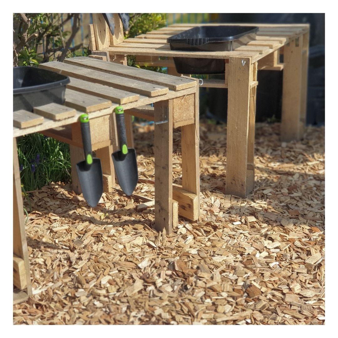 Eco playground chippings