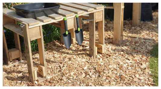 Playground chip used for a pathway