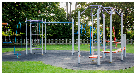 outdoor children's play area