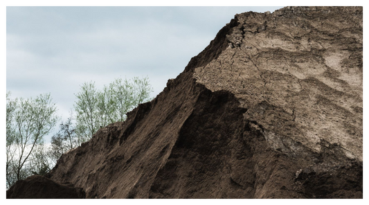 Image of a soil pile