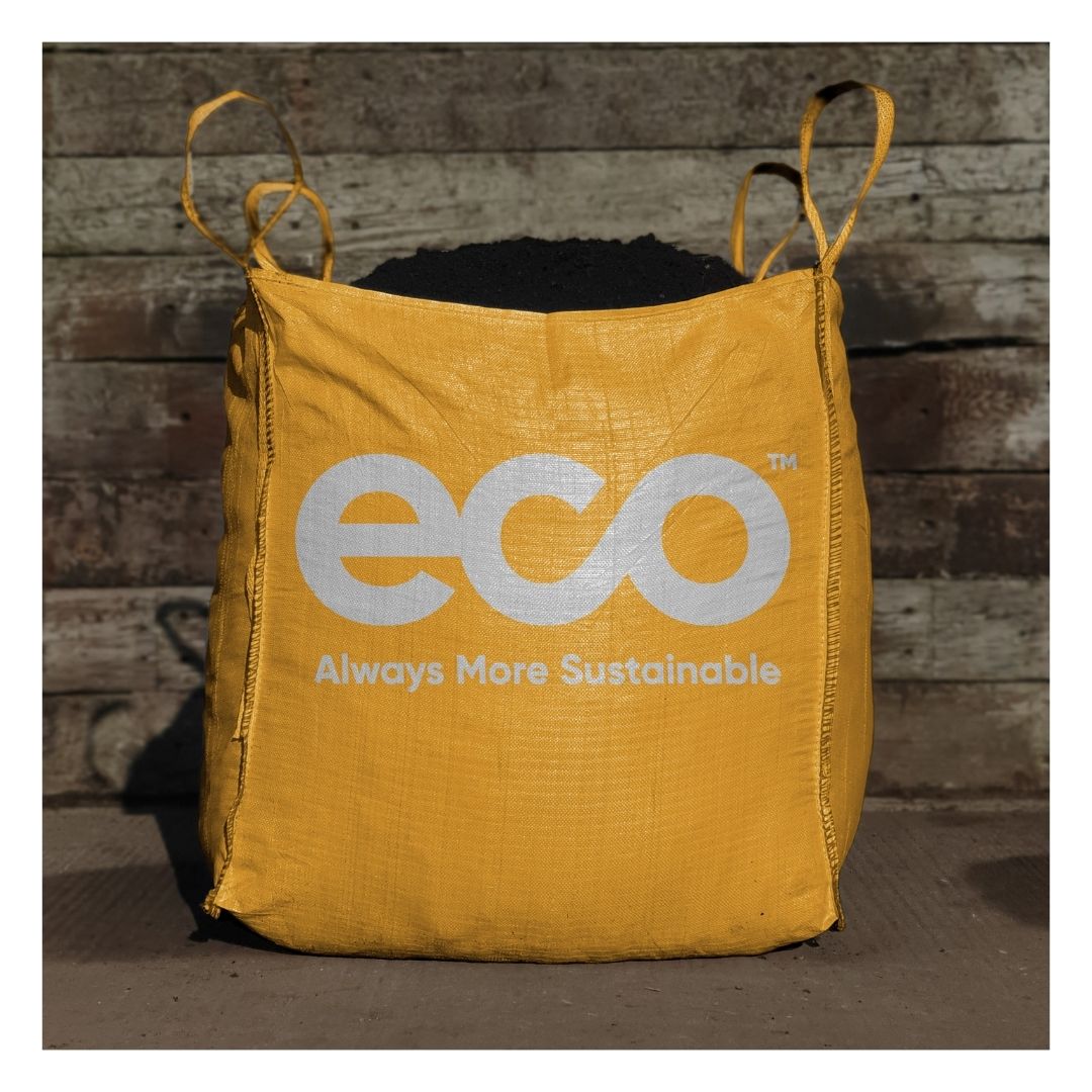 Eco Organic Tree & Shrub Compost in a bulk bag