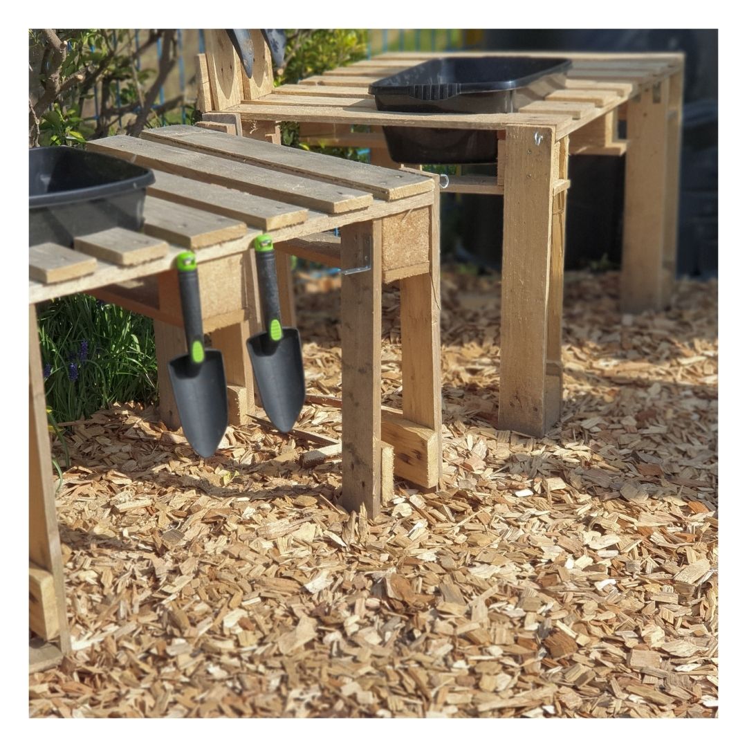 Eco playground chippings